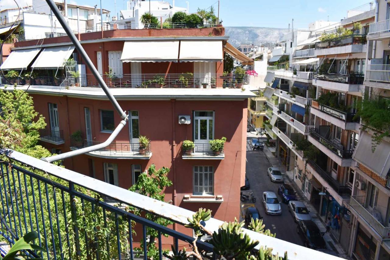 Katzen Room By The Metro Atenas Exterior foto